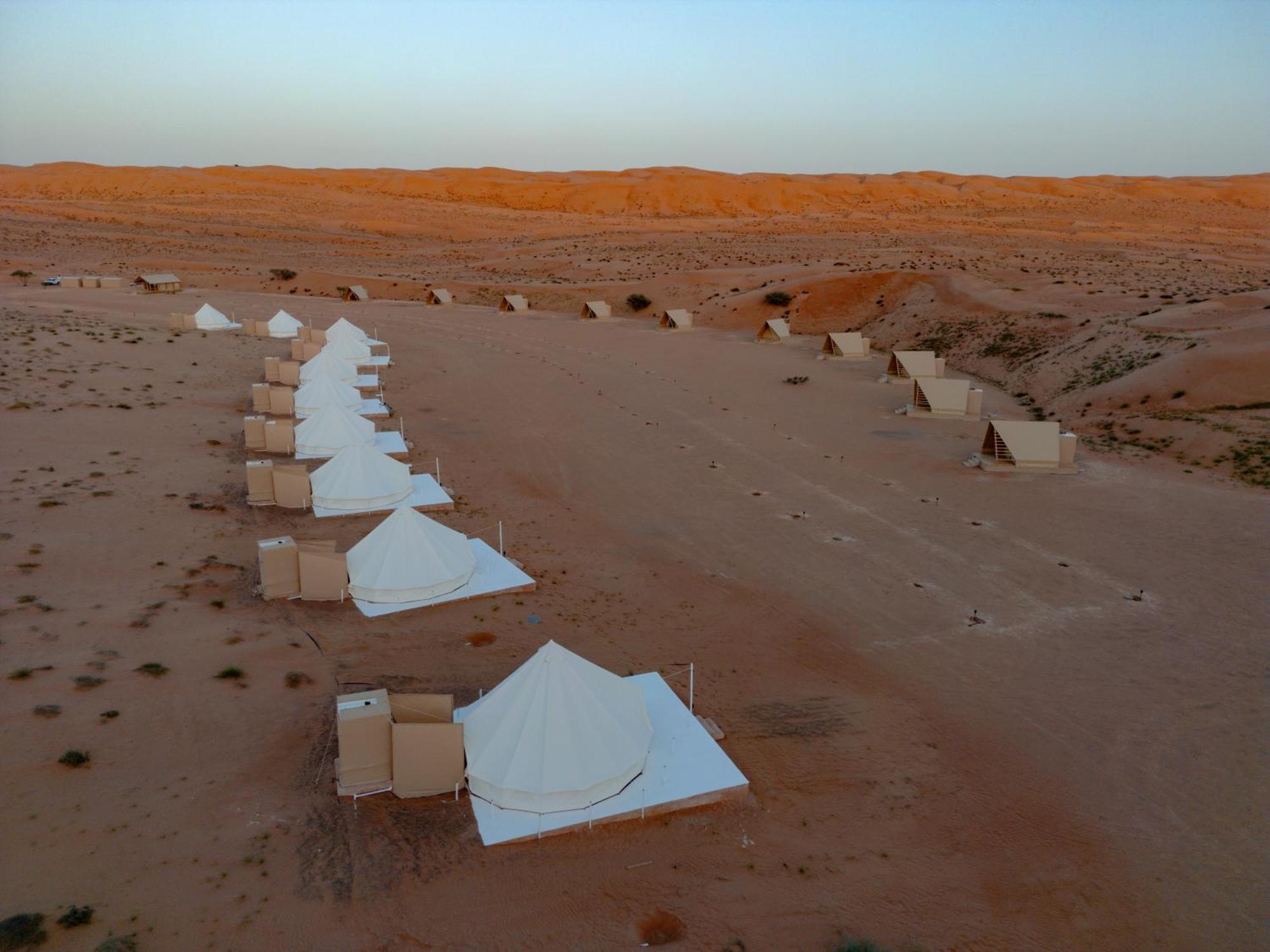 ホテル Adventurer Camp Al Wāşil エクステリア 写真