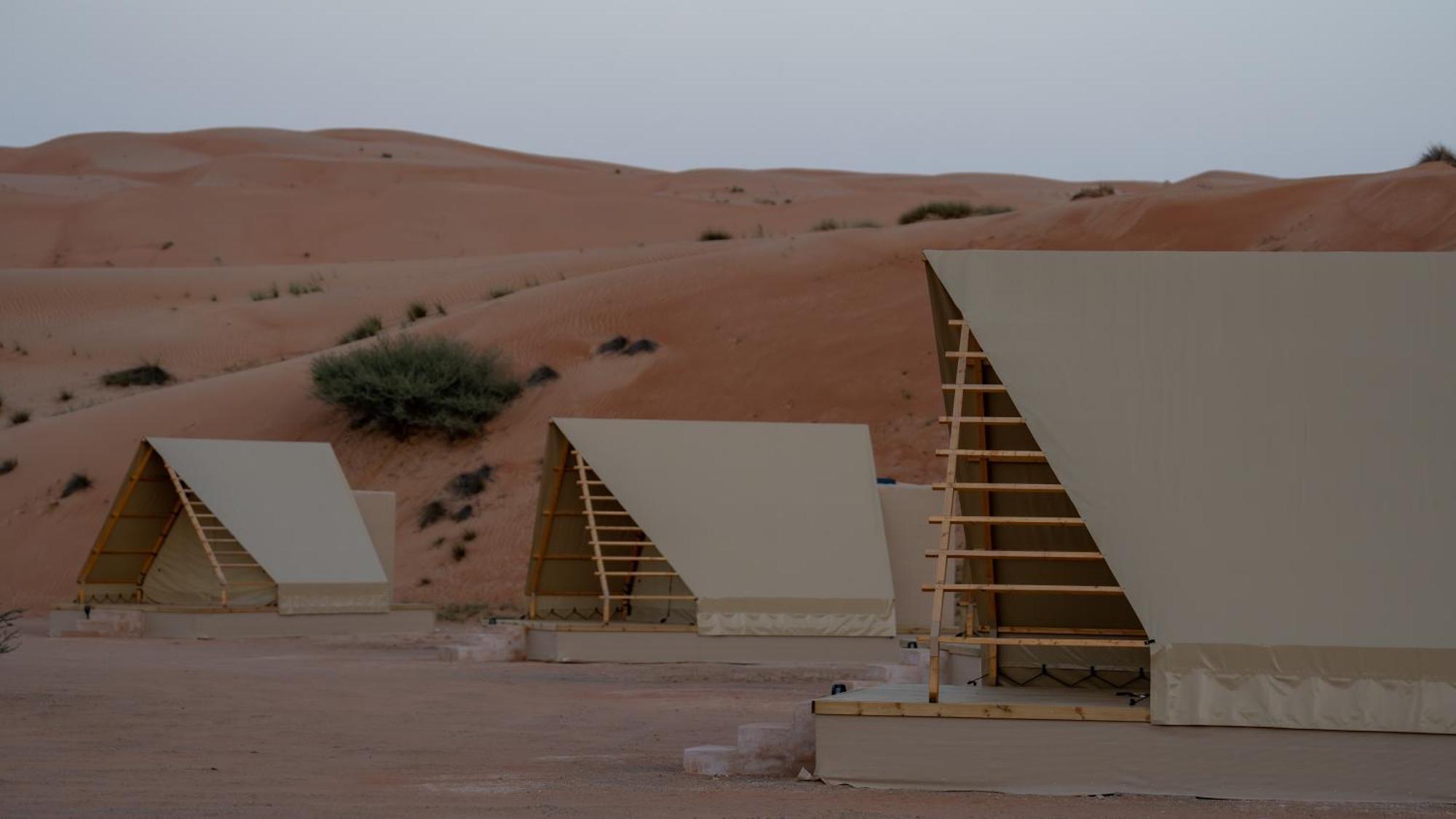 ホテル Adventurer Camp Al Wāşil エクステリア 写真