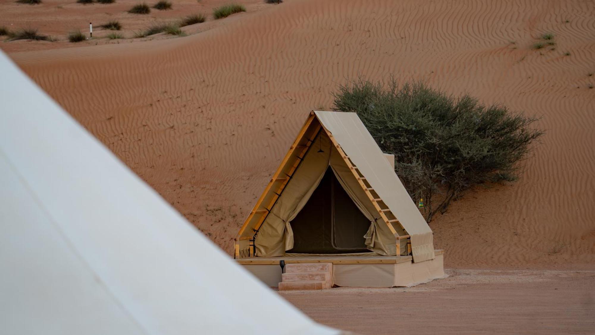 ホテル Adventurer Camp Al Wāşil エクステリア 写真