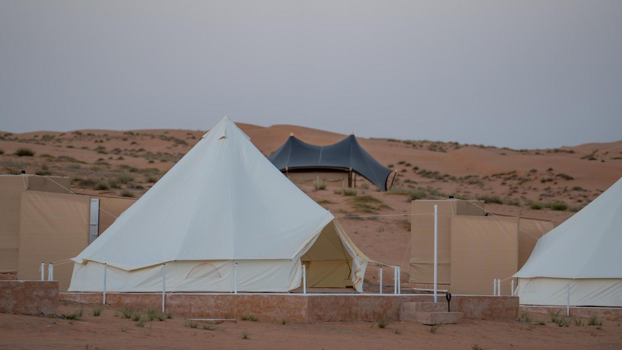ホテル Adventurer Camp Al Wāşil エクステリア 写真