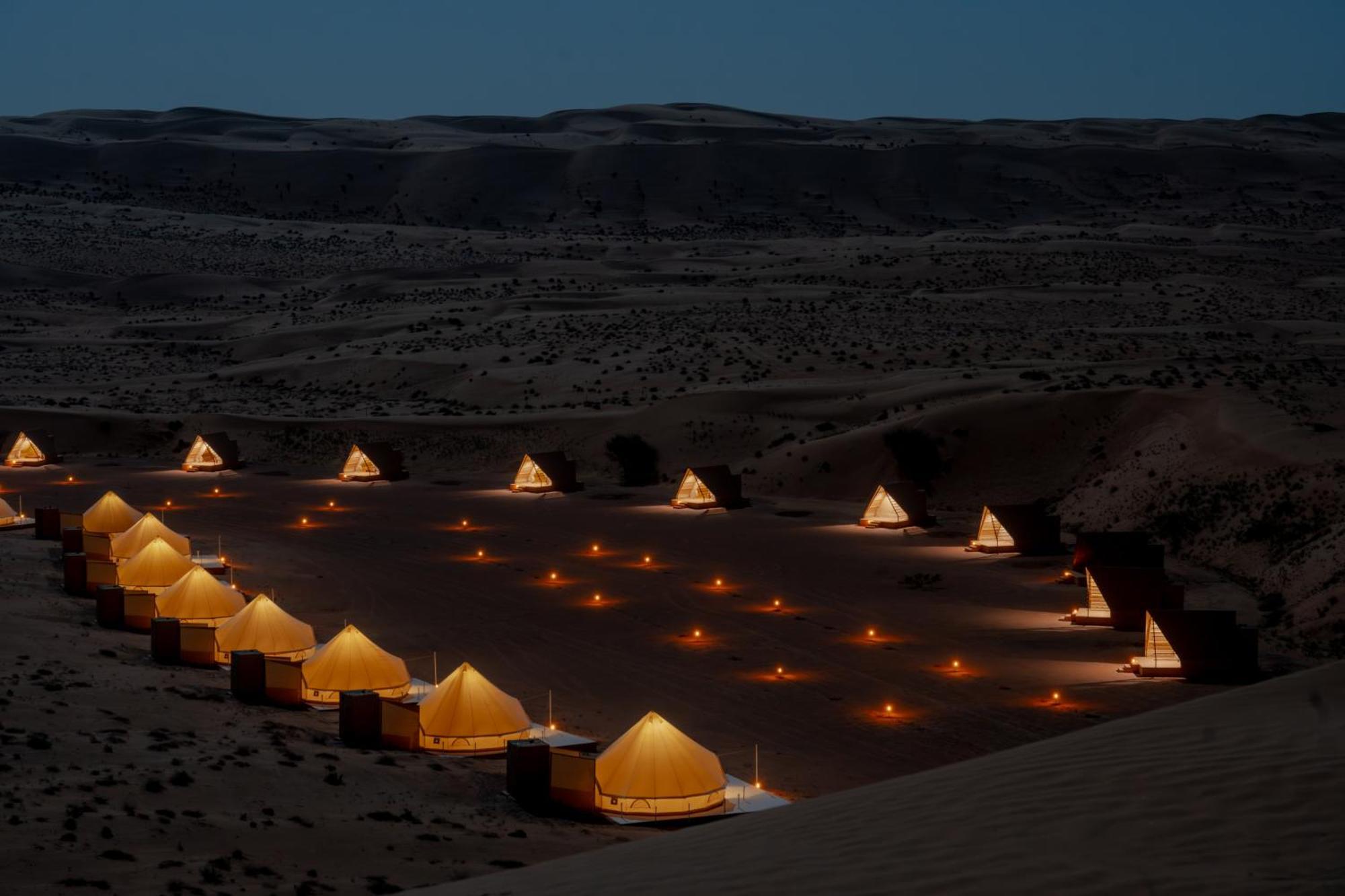 ホテル Adventurer Camp Al Wāşil エクステリア 写真