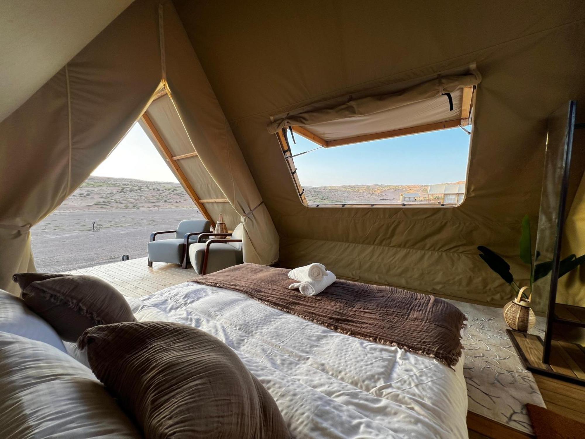 ホテル Adventurer Camp Al Wāşil エクステリア 写真